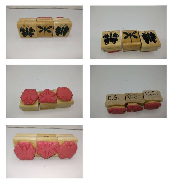 Lot of 24 Various Rubber Stamps Canadian Maple, Stampin Up, Rubber Stampede - Picture 4 of 10